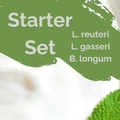 L. reuteri + L. gasseri + B. longum | Yogurt Starter Set | Light Gut | Starter Cultures | Pack of 3